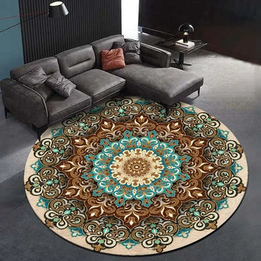 Mandala Round Carpet-Your Soul Place